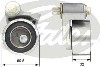 GATES-SEA T41306 - Poulie-tendeur, courroie de distribution cwaw.fr