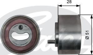 GATES-SEA T41319 - Poulie-tendeur, courroie de distribution cwaw.fr