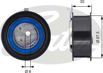GATES-SEA T43059 - Poulie-tendeur, courroie de distribution cwaw.fr