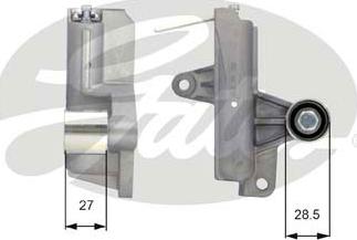 GATES-SEA T43113 - Amortisseur de vibrations, courroie de distribution cwaw.fr