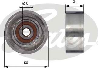 GATES-SEA T42098 - Poulie renvoi / transmission, courroie de distribution cwaw.fr