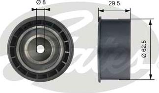 GATES-SEA T42085 - Poulie renvoi / transmission, courroie de distribution cwaw.fr