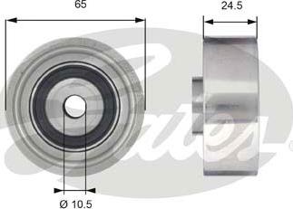 GATES-SEA T42190 - Poulie renvoi / transmission, courroie de distribution cwaw.fr