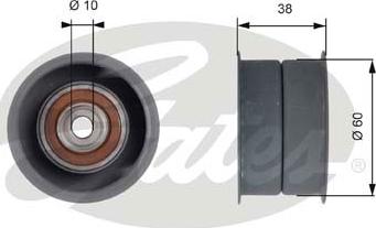 GATES-SEA T42154 - Poulie renvoi / transmission, courroie de distribution cwaw.fr