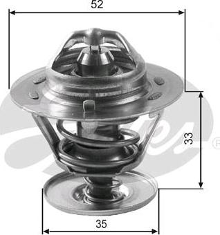 GATES-SEA TH12588G1 - Thermostat d'eau cwaw.fr