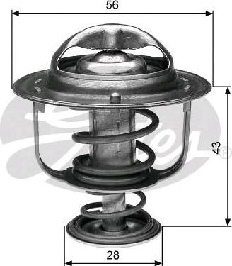 GATES-SEA TH31282G1 - Thermostat d'eau cwaw.fr