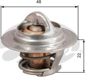 GATES-SEA TH28592G1 - Thermostat d'eau cwaw.fr