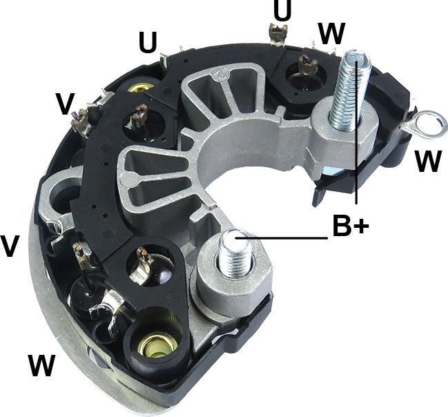 GAUSS GA1447 - Pont de diodes, alternateur cwaw.fr