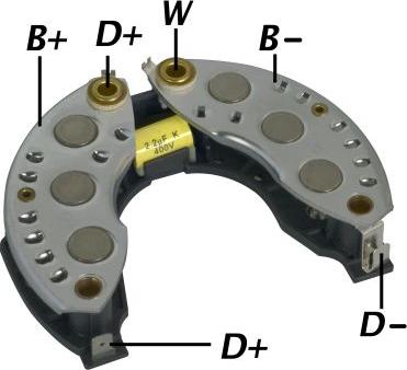 GAUSS GA1451 - Pont de diodes, alternateur cwaw.fr