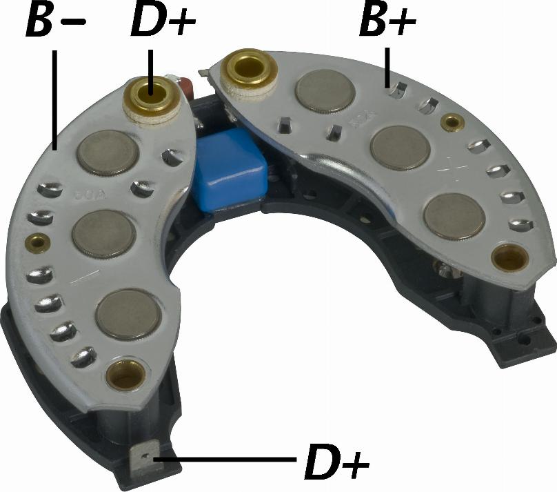 GAUSS GA1457 - Pont de diodes, alternateur cwaw.fr