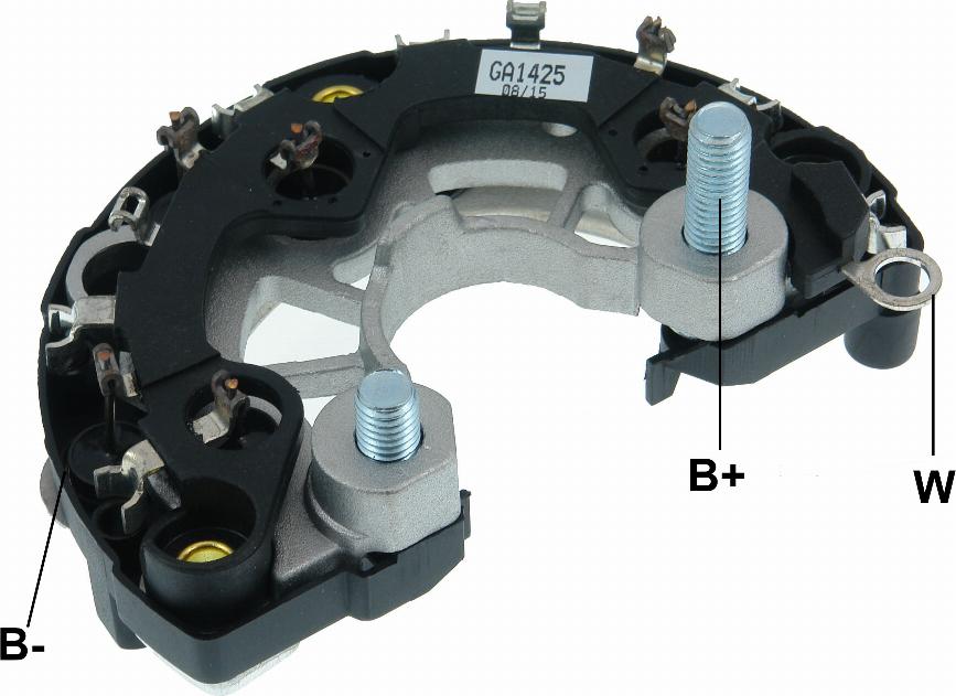 GAUSS GA1425 - Pont de diodes, alternateur cwaw.fr