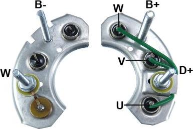 GAUSS GA1593 - Pont de diodes, alternateur cwaw.fr