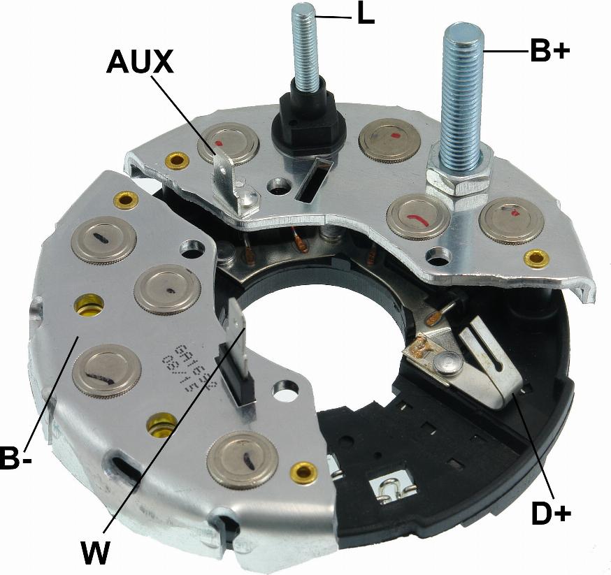 GAUSS GA1692 - Pont de diodes, alternateur cwaw.fr