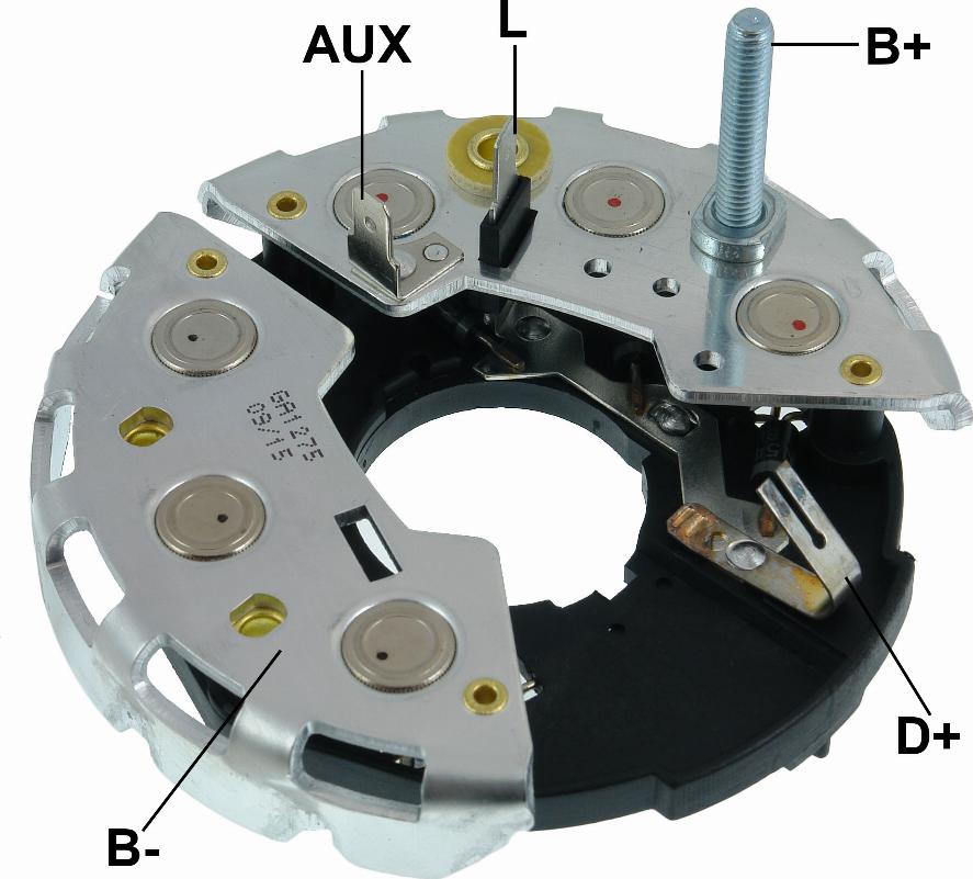 GAUSS GA1652 - Pont de diodes, alternateur cwaw.fr