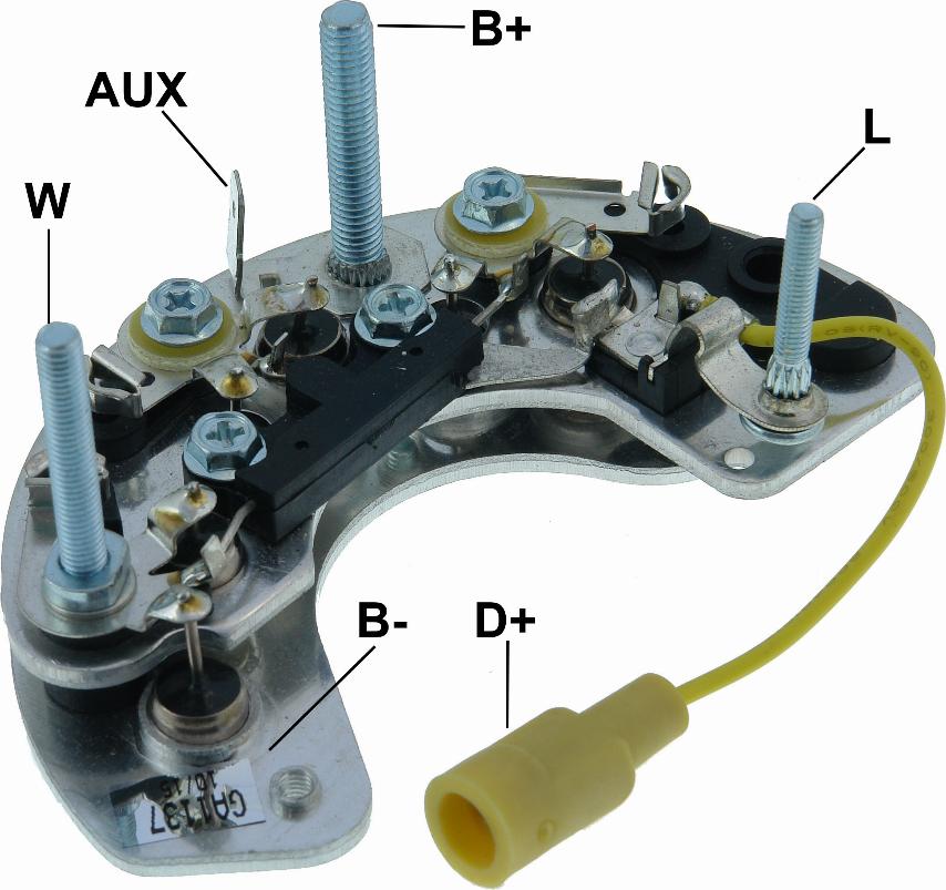 GAUSS GA1137 - Pont de diodes, alternateur cwaw.fr