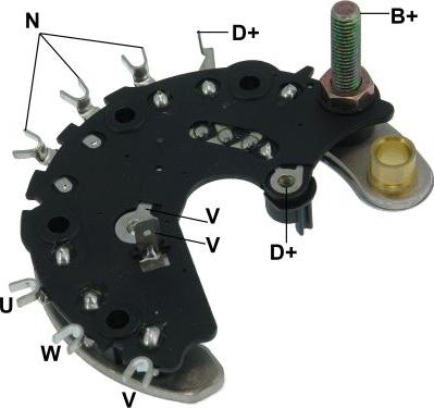 GAUSS GA1841 - Pont de diodes, alternateur cwaw.fr