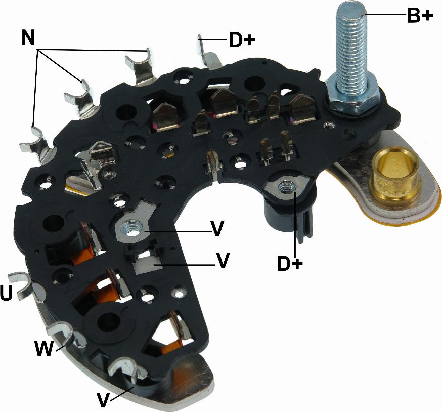 GAUSS GA1843 - Pont de diodes, alternateur cwaw.fr