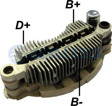 GAUSS GA1879 - Pont de diodes, alternateur cwaw.fr