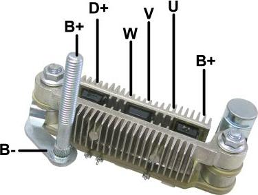 GAUSS GA1341 - Pont de diodes, alternateur cwaw.fr