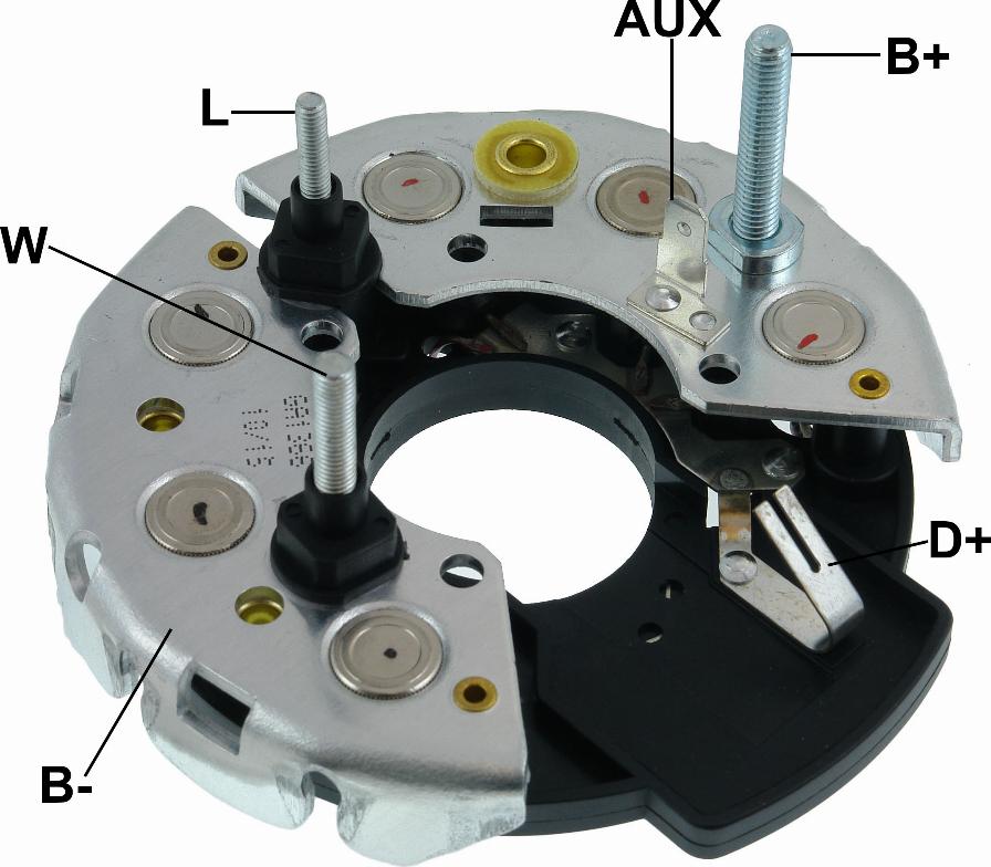 GAUSS GA1366 - Pont de diodes, alternateur cwaw.fr