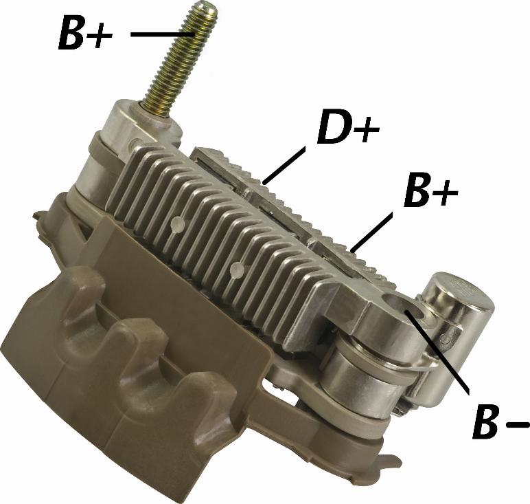 GAUSS GA1361 - Pont de diodes, alternateur cwaw.fr