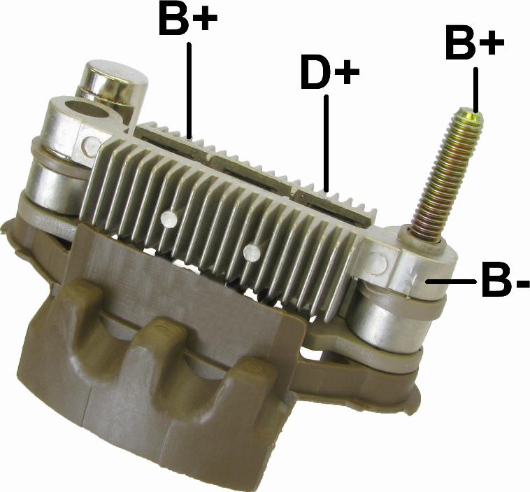 GAUSS GA1363 - Pont de diodes, alternateur cwaw.fr