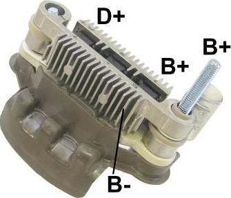 GAUSS GA1362 - Pont de diodes, alternateur cwaw.fr