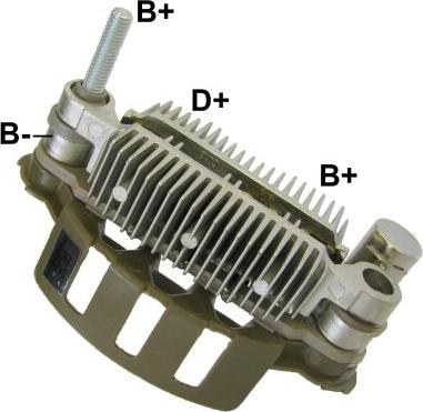 GAUSS GA1385 - Pont de diodes, alternateur cwaw.fr