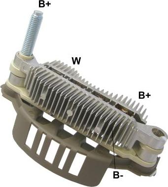 GAUSS GA1386 - Pont de diodes, alternateur cwaw.fr