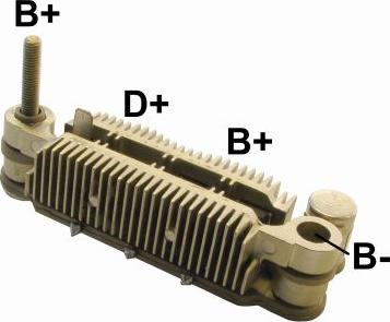 GAUSS GA1381 - Pont de diodes, alternateur cwaw.fr