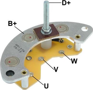 GAUSS GA1374 - Pont de diodes, alternateur cwaw.fr