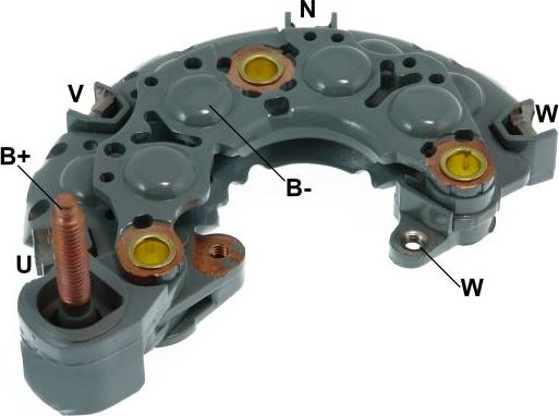 GAUSS GA1254 - Pont de diodes, alternateur cwaw.fr