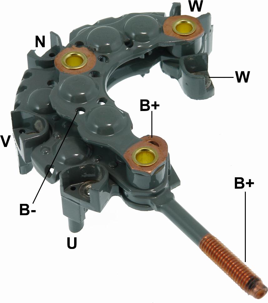 GAUSS GA1251 - Pont de diodes, alternateur cwaw.fr