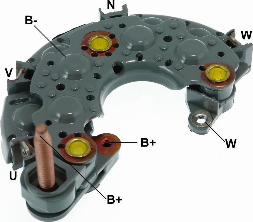 GAUSS GA1253 - Pont de diodes, alternateur cwaw.fr