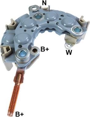 GAUSS GA1257 - Pont de diodes, alternateur cwaw.fr