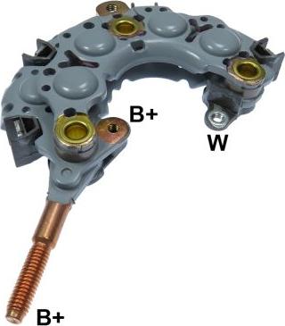 GAUSS GA1263 - Pont de diodes, alternateur cwaw.fr