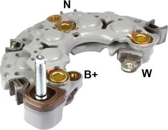 GAUSS GA1267 - Pont de diodes, alternateur cwaw.fr