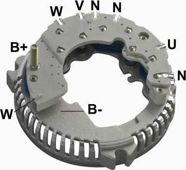 GAUSS GA1201 - Pont de diodes, alternateur cwaw.fr