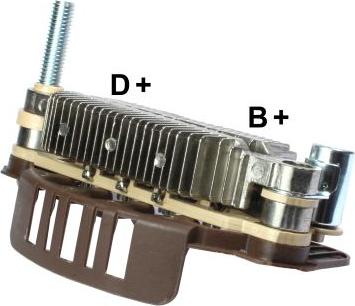 GAUSS GA1282 - Pont de diodes, alternateur cwaw.fr