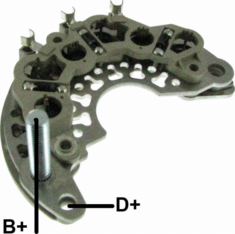 GAUSS GA1796 - Pont de diodes, alternateur cwaw.fr