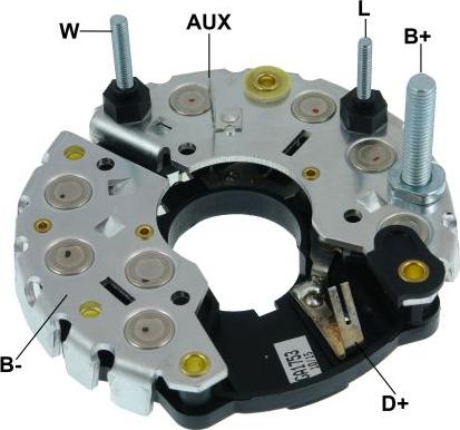 GAUSS GA1753 - Pont de diodes, alternateur cwaw.fr