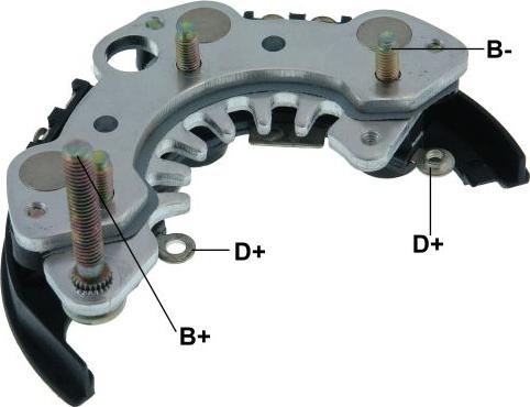 GAUSS GA1765 - Pont de diodes, alternateur cwaw.fr