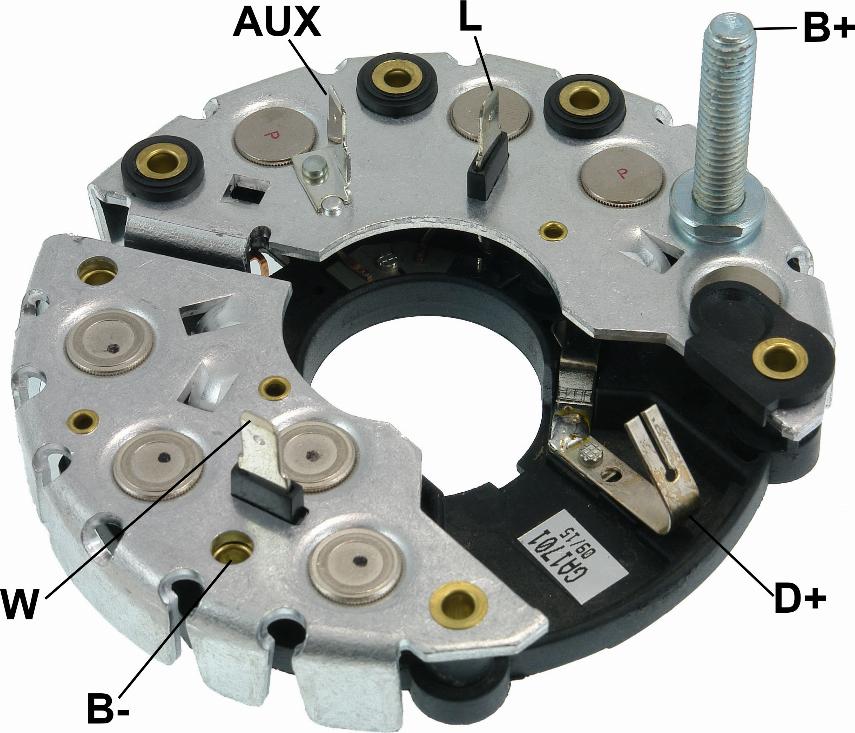 GAUSS GA1701 - Pont de diodes, alternateur cwaw.fr