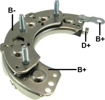 GAUSS GA1786 - Pont de diodes, alternateur cwaw.fr