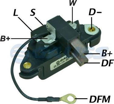 GAUSS GA392 - Régulateur d'alternateur cwaw.fr