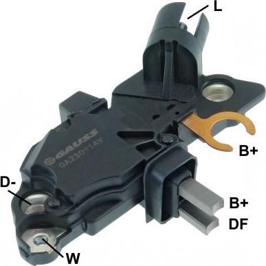 GAUSS GA230 - Régulateur d'alternateur cwaw.fr