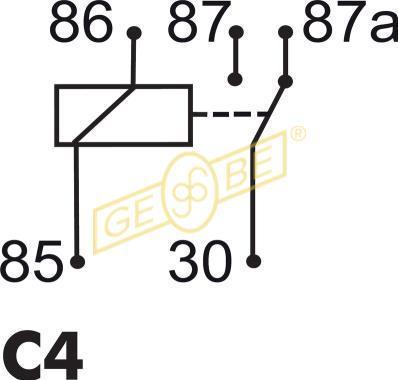 Gebe 9 5005 1 - Débitmètre de masse d'air cwaw.fr