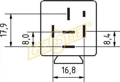 Gebe 9 5091 1 - Débitmètre de masse d'air cwaw.fr