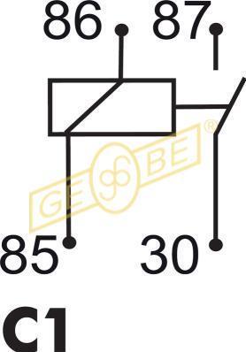 Gebe 9 5097 1 - Débitmètre de masse d'air cwaw.fr