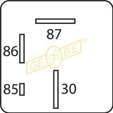 Gebe 9 5068 1 - Débitmètre de masse d'air cwaw.fr